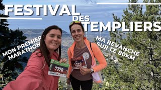 Festival des Templiers  Trail  Vue de l’intérieur sur le Marathon du Larzac et le Grand Trail 2023 [upl. by Ahtabat715]