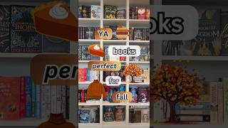 YA books perfect for fall booktube booktok YAbooks fallbooks bookrecommendations bookrecs tbr [upl. by Lefton]