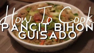 How To Cook Pancit Bihon Guisado by COLYMDCOM MealPicks [upl. by Ecirtaemed679]