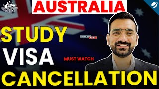 Australian Immigration News  Visa Cancellation in Australia to Subclass 485  Student Visa Update [upl. by Lalittah]