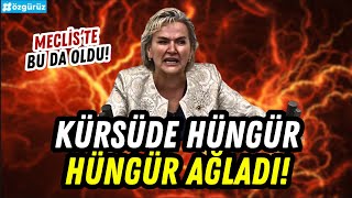 İYİ Partili vekil kürsüde hüngür hüngür ağladı [upl. by Ynnhoj27]