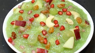 Tasty Fruit Halwa Recipe  రుచికరమయిన ఫ్రూట్ హల్వా  Indian Sweets [upl. by Esau]