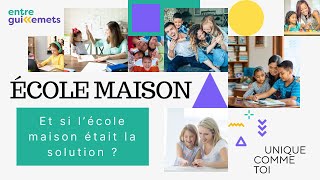 Conférence Entre Guillemets Et si lécole maison était la solution  5 août 2024 [upl. by Bourne]