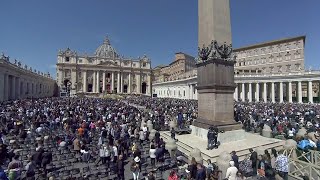 Holy Mass on Easter Sunday with Pope Francis 17 April 2022 HD [upl. by Aivataj348]