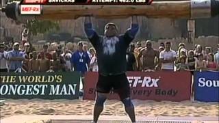 Zydrunas Savickas 4620 lb Log  WSM 2010 [upl. by Kcirrez]