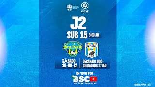 BOLÍVAR SC VS DYNAMO PUERTO FC  JORNADA 2 LIGA FUTVE JUNIOR 2024 TORNEO CLAUSURACATEGORÍA SUB 15 [upl. by Hairom]