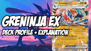 Greninja Ex Deck Profile  Explanation [upl. by Sokim611]