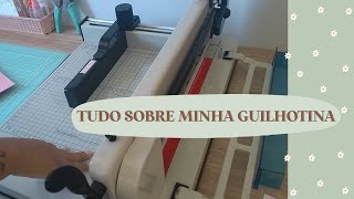 ✨O que estou achando da minha guilhotina semi industrial Guilhotec✨ [upl. by Codding]