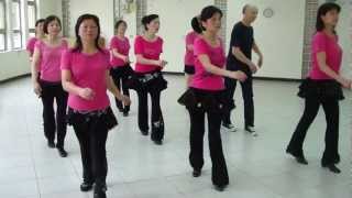 20110615 Unchain My Heart  Line Dance [upl. by Imre]