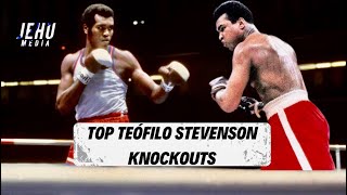 Top Teófilo Stevenson 🇨🇺 KNOCKOUTS [upl. by Regdor]