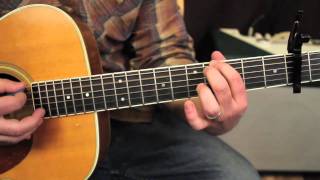 Mumford and Sons  The Cave  How to play on guitar  guitar lessons  tutorial [upl. by Okir]