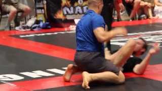 Jon Manley Brown Belt Team Link defeats Black Belt Dan Simmler of Abusado BJJ [upl. by Tarton]