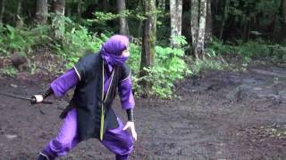 Ninja Battle in the Togakushi Forest 戸隠忍者 森の中の戦い [upl. by Aynot728]