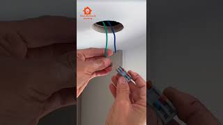 Quick installation method of downlight downlightsportlight electricalelectric [upl. by Ailed]