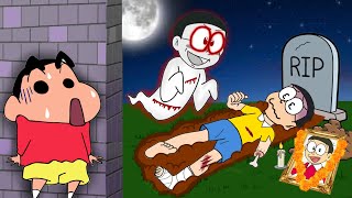 Nobita Return As Ghost After Death 😰 [upl. by Dwyer]