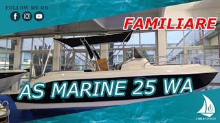 A bordo di AS Marine 25 WA [upl. by Anyehs]