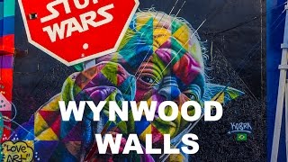 WYNWOOD WALLS  DRONE FOOTAGE [upl. by Jedd]