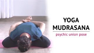 Yoga Mudrasana  The Psychic Union Pose  Benefits  Yogic Fitness [upl. by Alaecim]