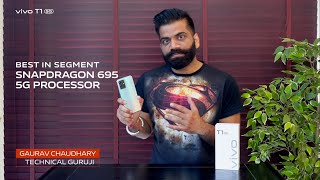 vivoT1 5G  Turbo Tech Reviewers  Effective price from Rs 14990  Sales start from 14th Feb [upl. by Erusaert]