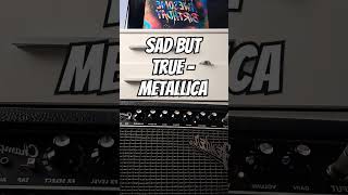 Sad But True  Metallica guitar metallica jameshetfield kirkhammet fyp metal [upl. by Ennayr]