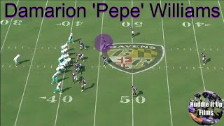 Damarion Pepe Williams Highlights 2022 Baltimore Ravens [upl. by Naivart]