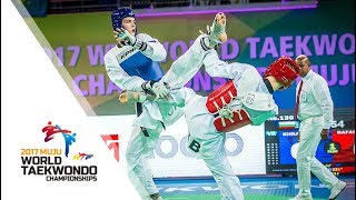 2017 World Taekwondo Championships MUJU  Final match Men 74kg [upl. by Sopher170]