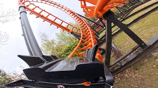 Balagos Looping Coaster Onride Video Avonturenpark Hellendoorn 2024 [upl. by Ahsurej]