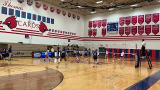 Hilliard Davidson at Thomas Worthington 03 volleyball [upl. by Hsekar]