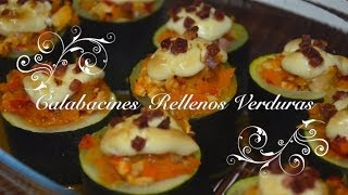 Calabacines rellenos de verduras  Dieta con Thermomix  Recetas Thermomix Dieta  Receta de Dieta [upl. by Leimad123]