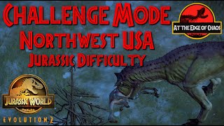 The Able Abelisaur  JWE2  Northwest USA Challenge Mode  Jurassic Difficulty  2 [upl. by Cristobal]