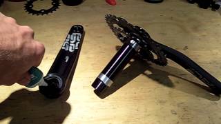 APS Crankset Install [upl. by Sidky]