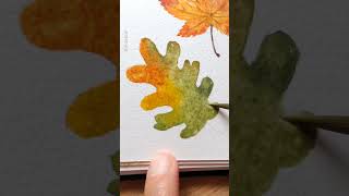 Easy Fall Oak Leaf [upl. by Oileve]