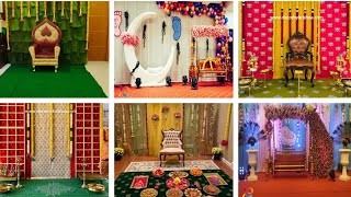 Seemantham Decoration ideas at home Indian Baby Shower Decoration Ideas seemantham Ceremony [upl. by Annabela]