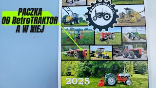 RetroTRAKTOR Kalendarz 2025 z Traktorami Agrojanusz  przegląd poszczególnych miesięcy [upl. by Ayanal266]