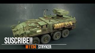 M1134 Stryker scale 135  Trumpeter [upl. by Gerard]