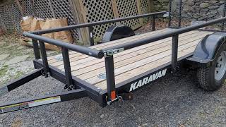 Review 2241 lbs Payload Capacity Landscape Trailer by Karavan 2021MY [upl. by Trefler]