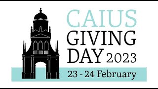 Caius College Giving Day 2023 [upl. by Kelcey741]