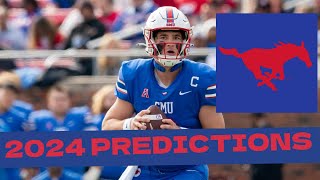 SMU Football 2024 Predictions [upl. by Nnyluqcaj827]