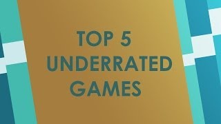 Top 5 Unterbewertete Brettspiele [upl. by Ecinue]