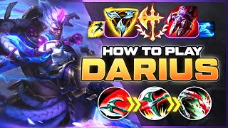 HOW TO PLAY DARIUS SEASON 14  BEST Build amp Runes  Season 14 Darius guide  League of Legends [upl. by Rollie]