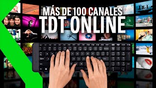 VER TDT ONLINE CIENTOS DE CANALES EN TU PC [upl. by Erreid]