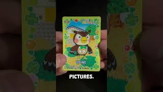 Animal Crossing Cards THAT MOVE shorts AnimalCrossing ACNH [upl. by Kirwin679]