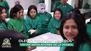 ¡Estudiantes del Colegio Bolivia exploran la tecnología de última generación en nuestra universidad [upl. by Asilahs]