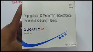 SUGAFLO M Tablet  Dapagliflozin amp Metformin Hydrochloride Tablets  SUGAFLO M Tablet Uses Benefits [upl. by Carol]