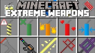 Minecraft OVERPOWERED EXPLOSIVES AND WEAPONS MOD  INSTANT HEALING Minecraft [upl. by Fiedling283]