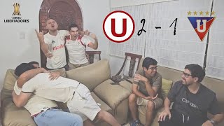 ¡ENORME REMONTADA EN EL DEBUT  UNIVERSITARIO 21 LDU Quito  LOS3PE [upl. by Berglund374]