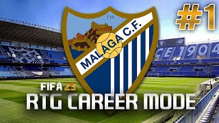 FIFA 23 Career mode rebuild MALAGA CF Live stream PS5 [upl. by Nodmac]