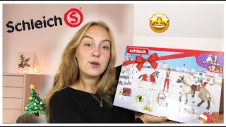 SCHLEICH HORSE ADVENT CALENDAR UNBOXING 2022  Schleichstable WMM [upl. by Gena86]