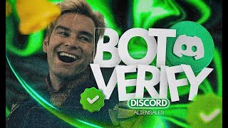 🤖 Novo BOT DE VERIFICAÇÃO para Discord 2025 [upl. by Rodney]