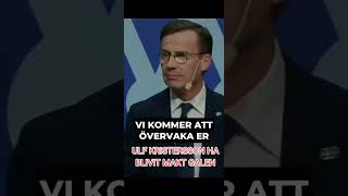 Ulf Kristersson Blir Maktgalen [upl. by Kinney]